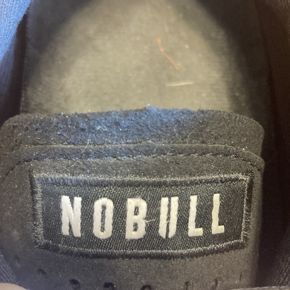 NOBULL Unisex Womens Sz 10.5 Mens Sz 9 Black Heather Dusty Rose Outwork Trainers - Picture 7 of 10